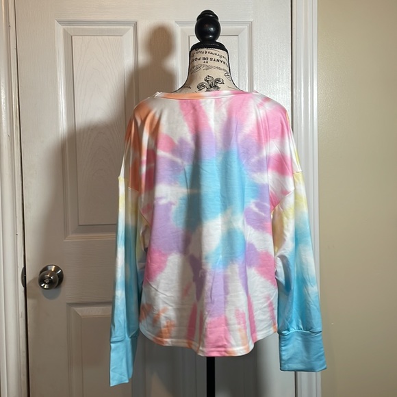 Rainbow long sleeve tee. - Picture 2 of 5